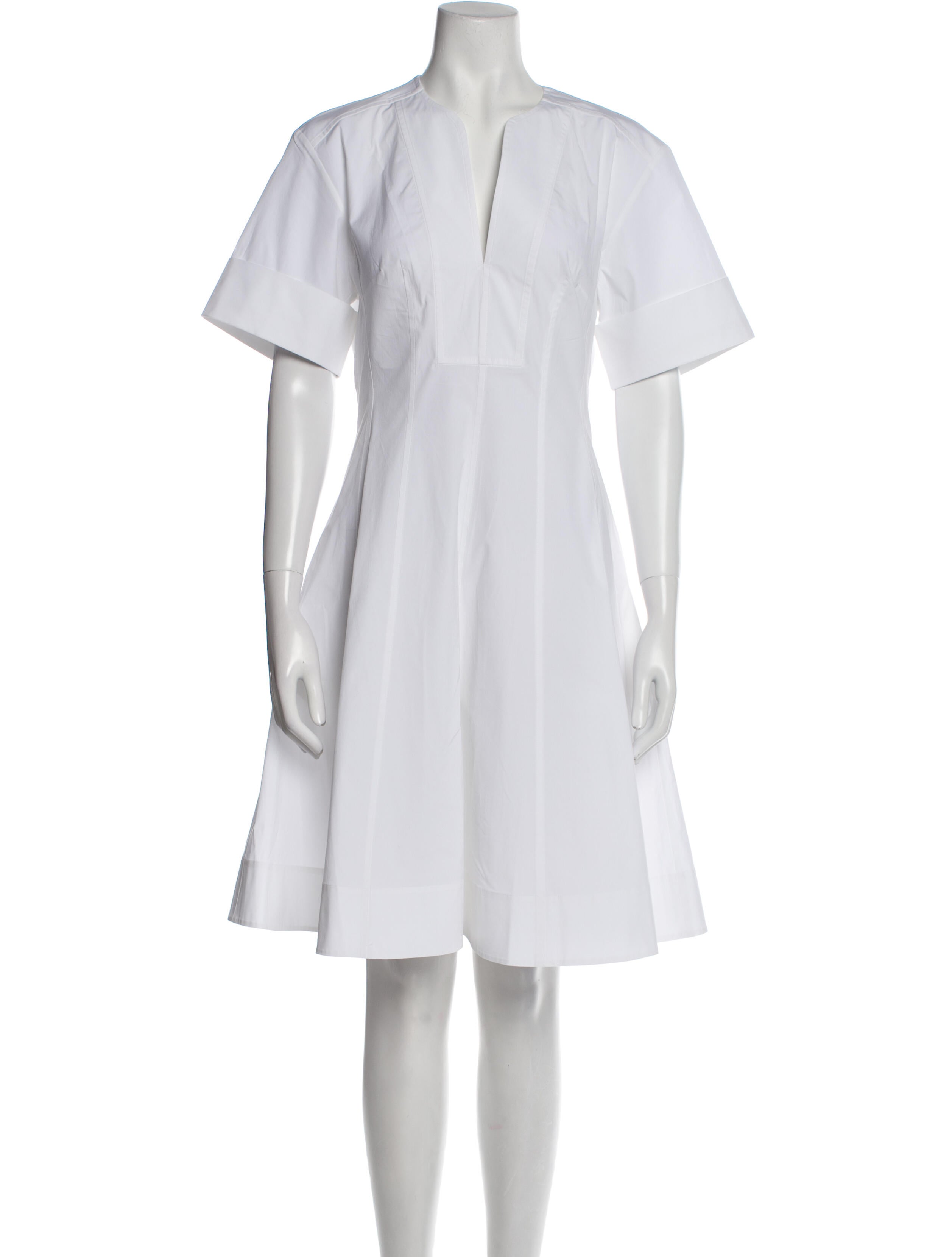 CÂLLAS MILANO Crew Neck Knee-Length Dress